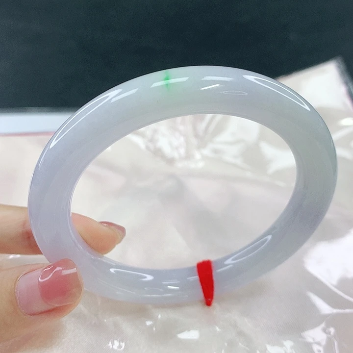 翡翠未镶嵌手镯圈59.2，04211