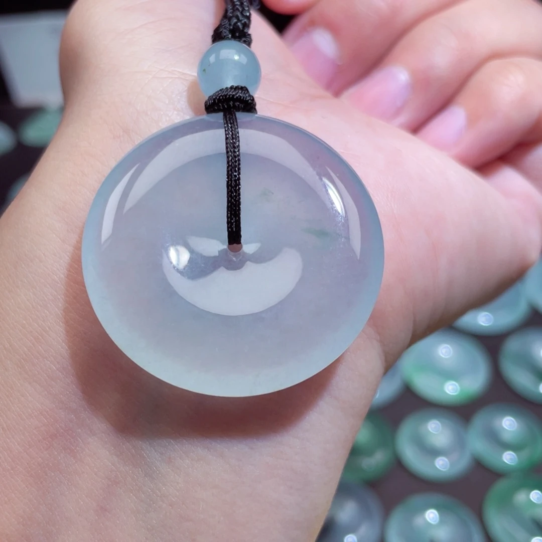 颈饰未镶嵌翡翠扣子