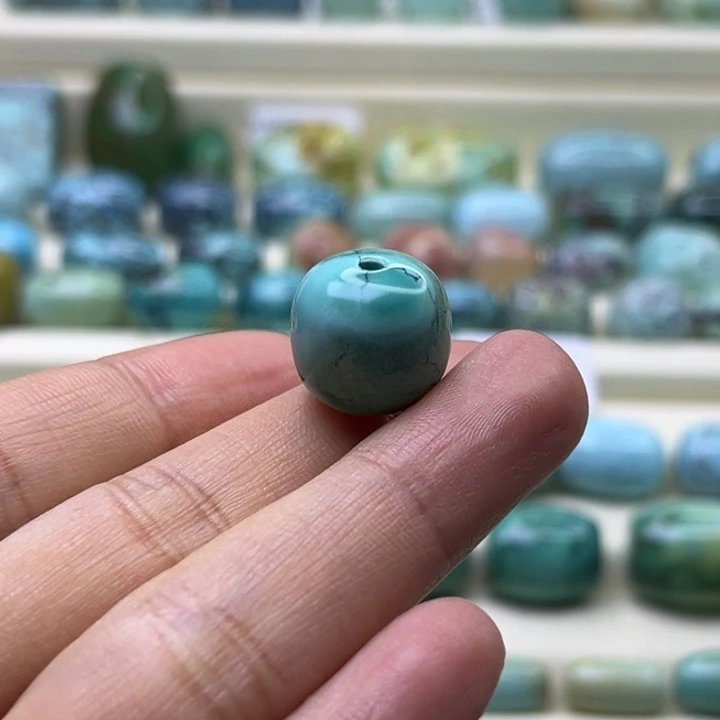 绿松石未镶嵌卡14老型珠