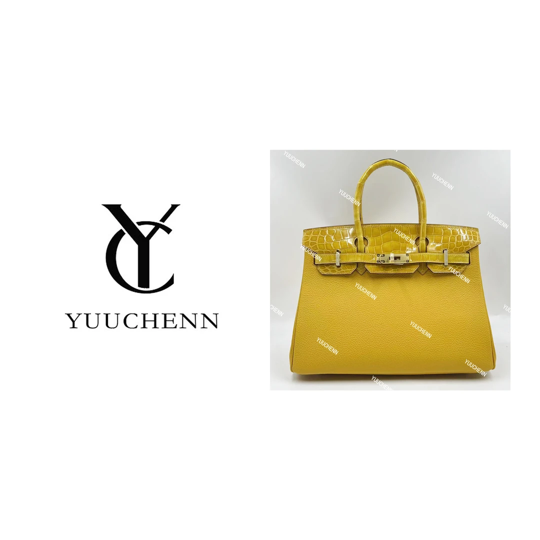 YUUCHENN【手工定制】30cm原创设计高定真皮包 HH3959