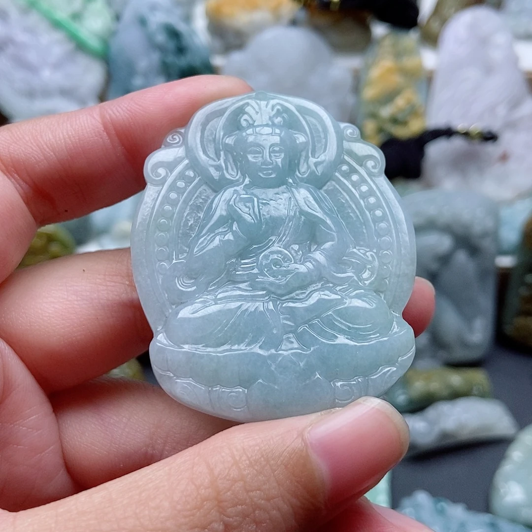 翡翠未镶嵌颈饰翡翠^_^