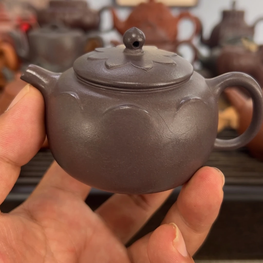 茶壶紫砂雨*手工制作