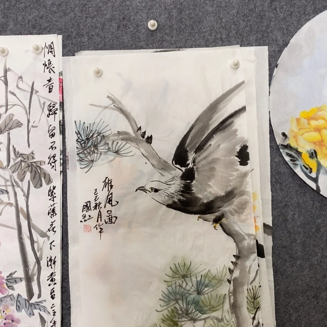 国画国画纯手写 手绘作品37