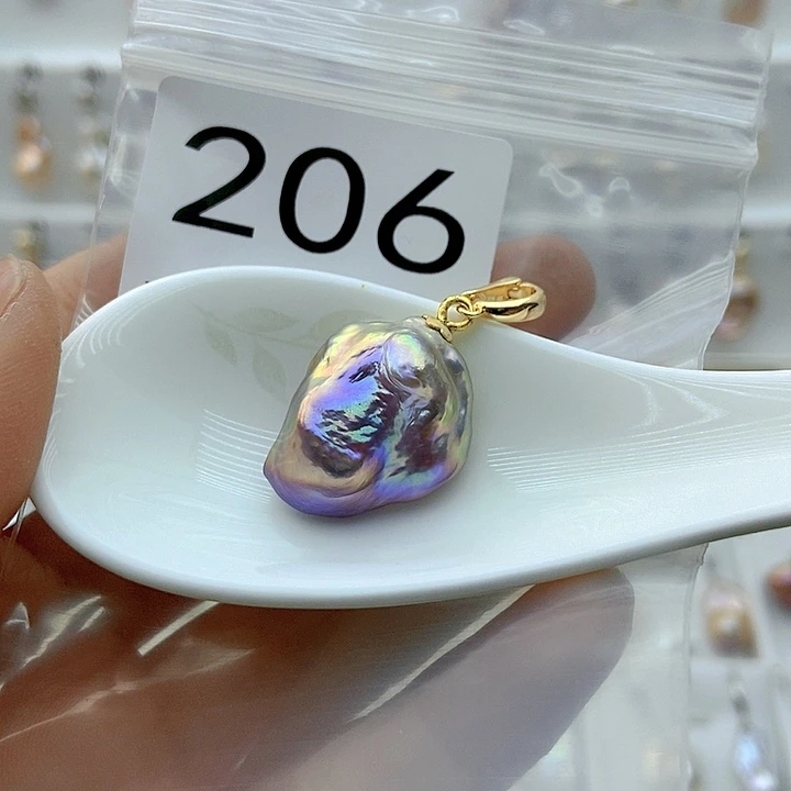 淡水珍珠颈饰银S925镶嵌