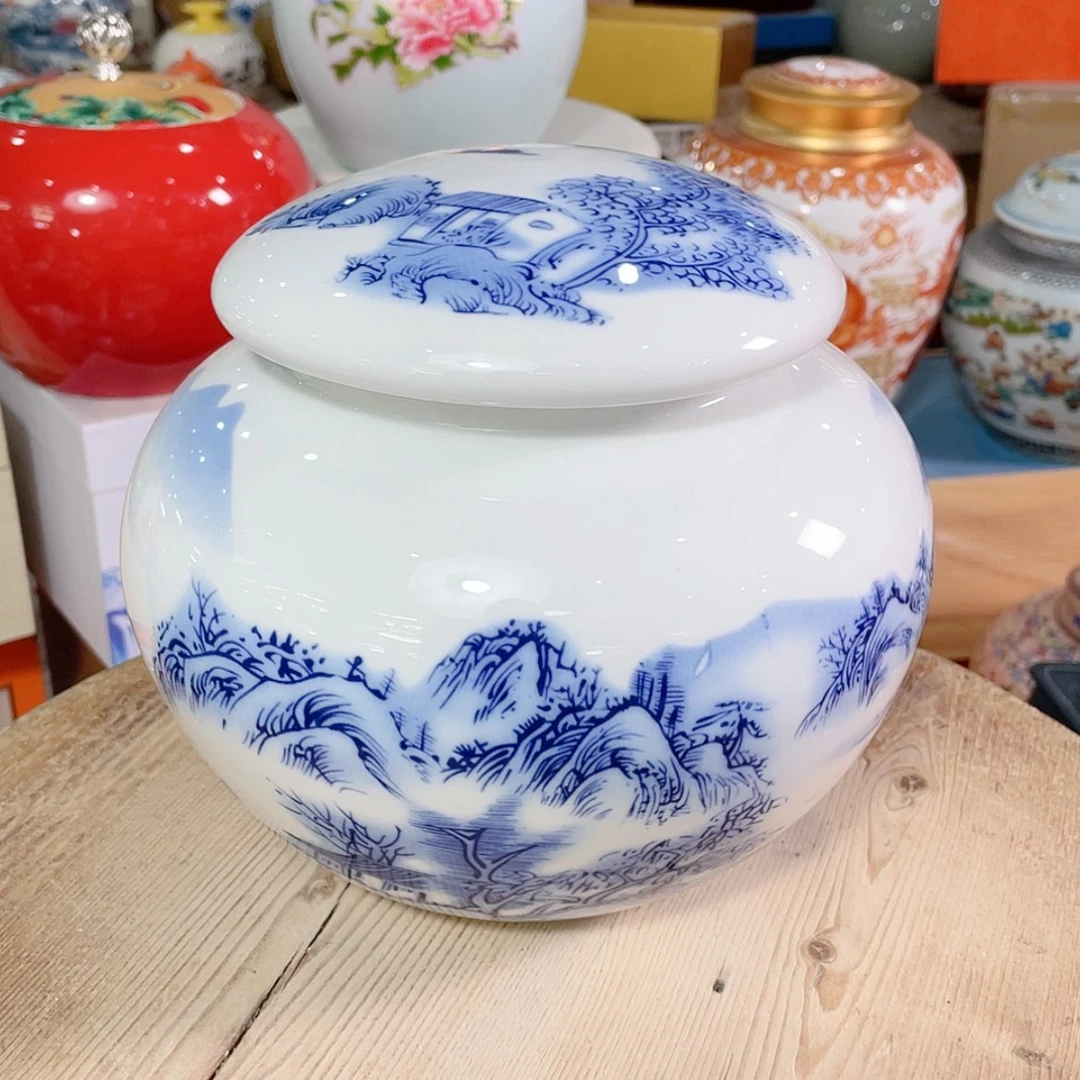 【闪购商品】罐陶瓷茶叶罐密封罐