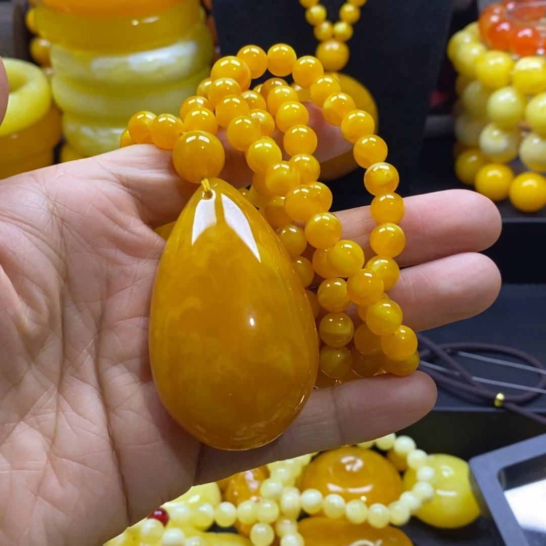 悠***者全品无暇108念加中号水滴