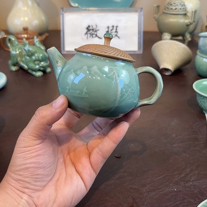 瓷片龙泉青瓷福利青瓷