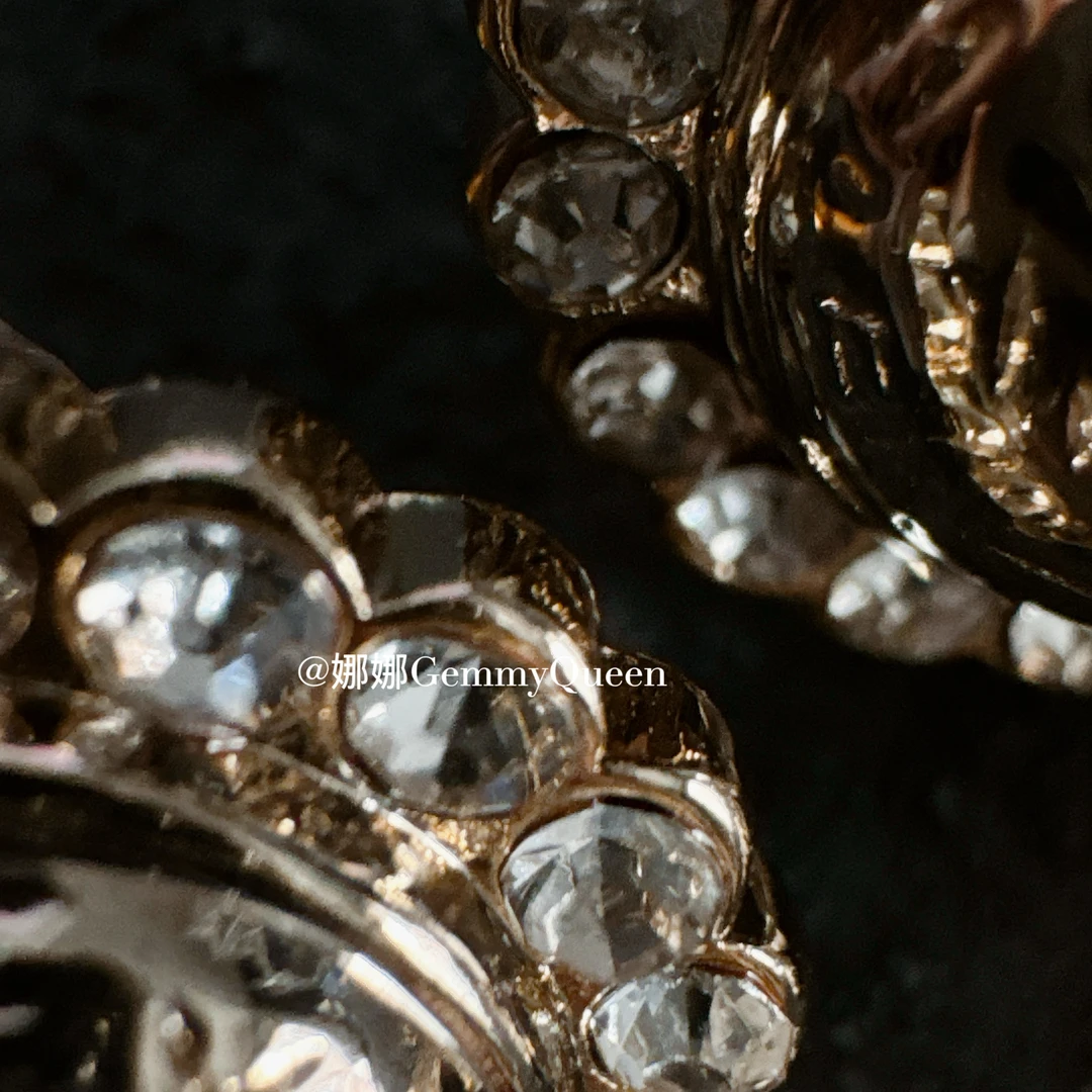 铜合金合成锆石耳饰 娜娜GemmyQueen耳环GQ10258