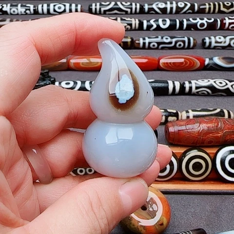 玛瑙/玉髓合金珠宝半成品