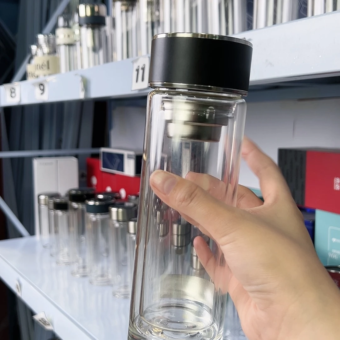 双层320毫升高硼硅茶杯