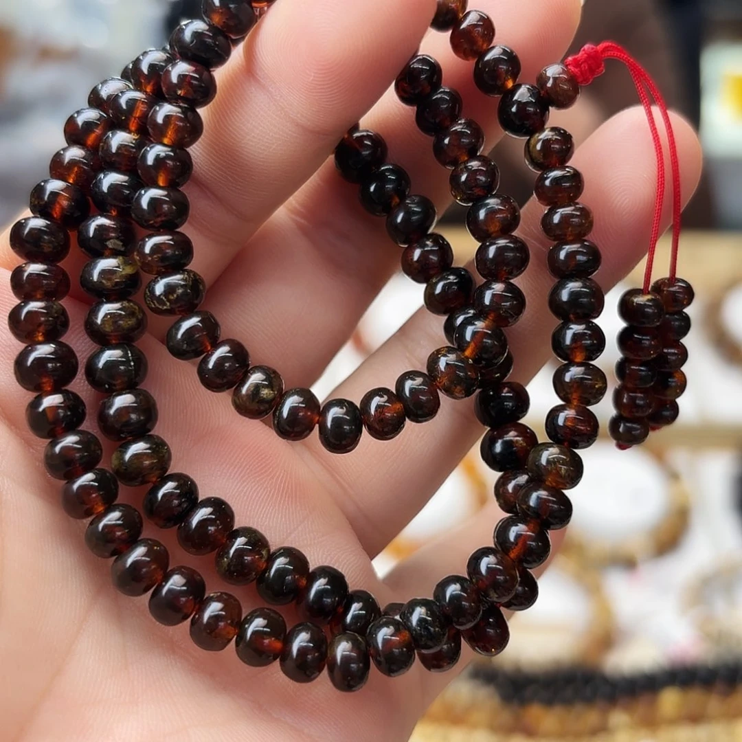 琥珀未镶嵌裸石六