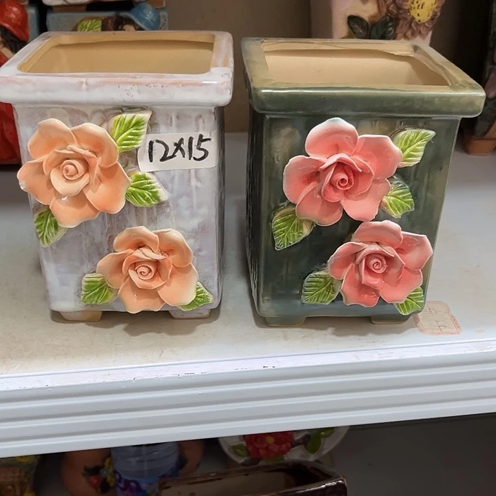 粗陶材质多肉花盆