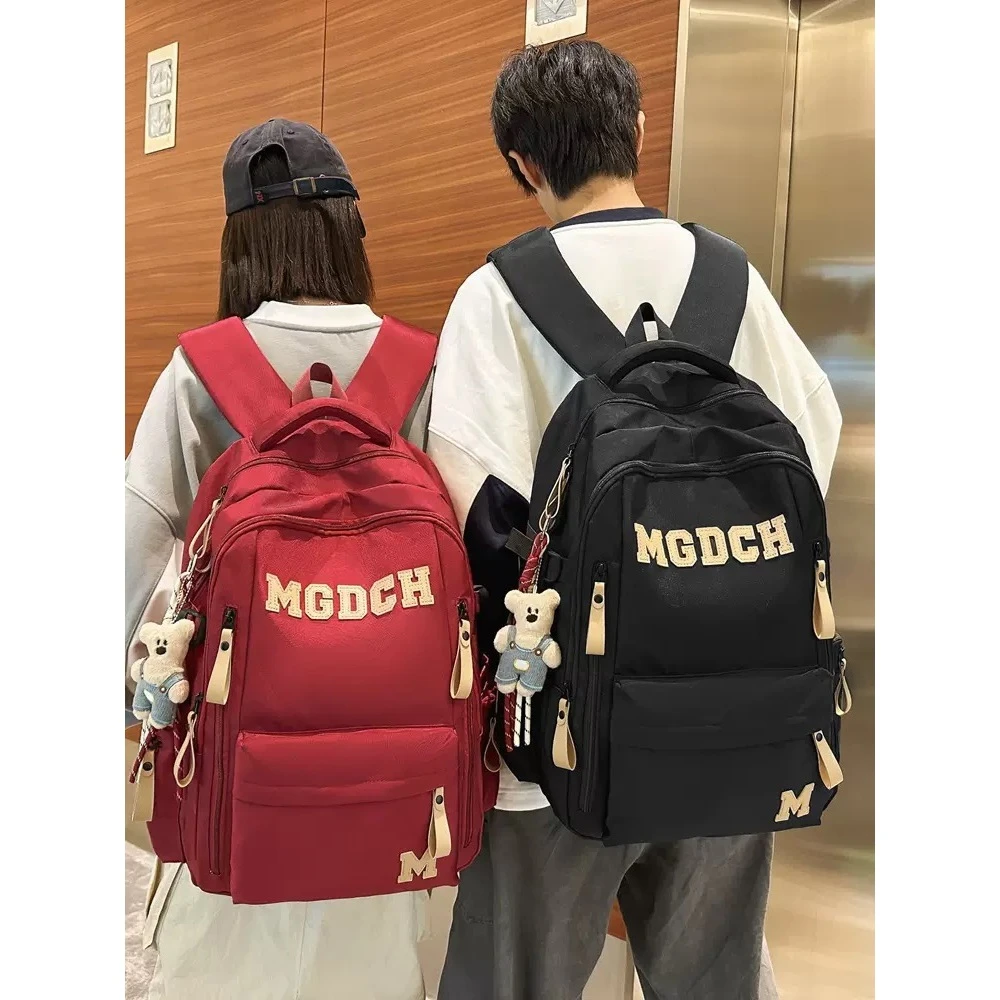 青少年大容量多层书包初高中生男女双肩包减负护脊279312