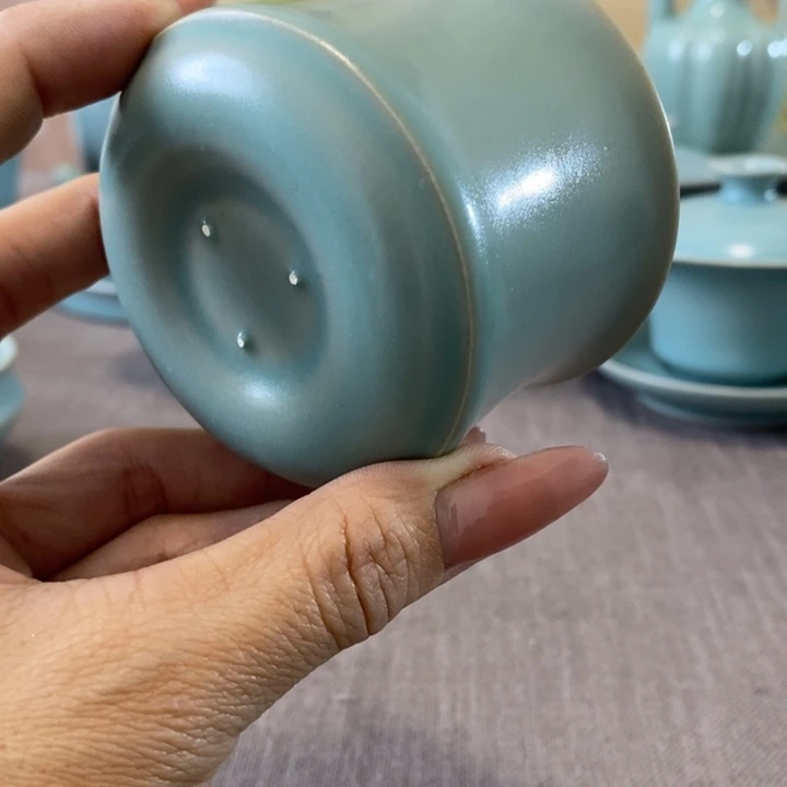 瓷片马蹄杯一一一一一一一一一
