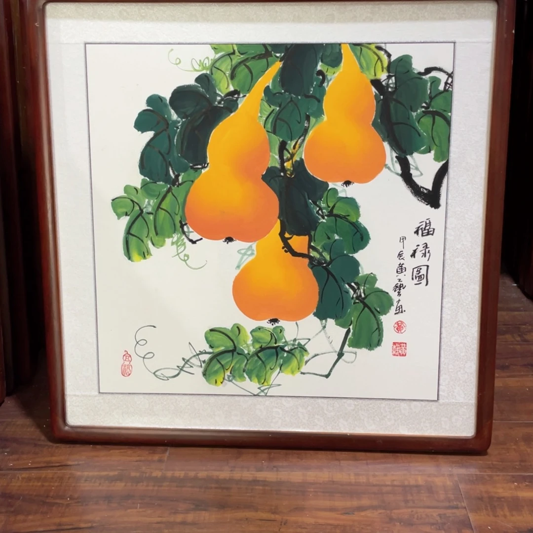 国画带框尺寸63*63厘米