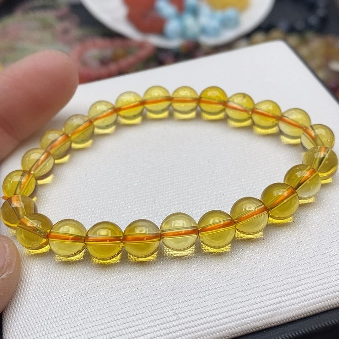 水晶手串未镶嵌……