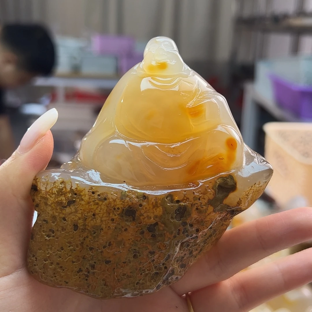 玛瑙/玉髓未镶嵌吊坠(不含链)