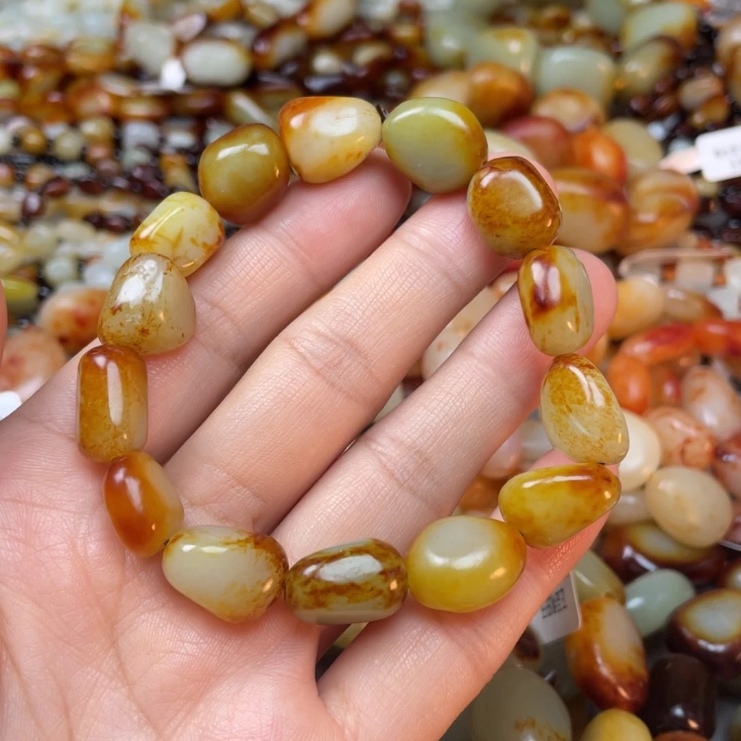 和田玉手链未镶嵌