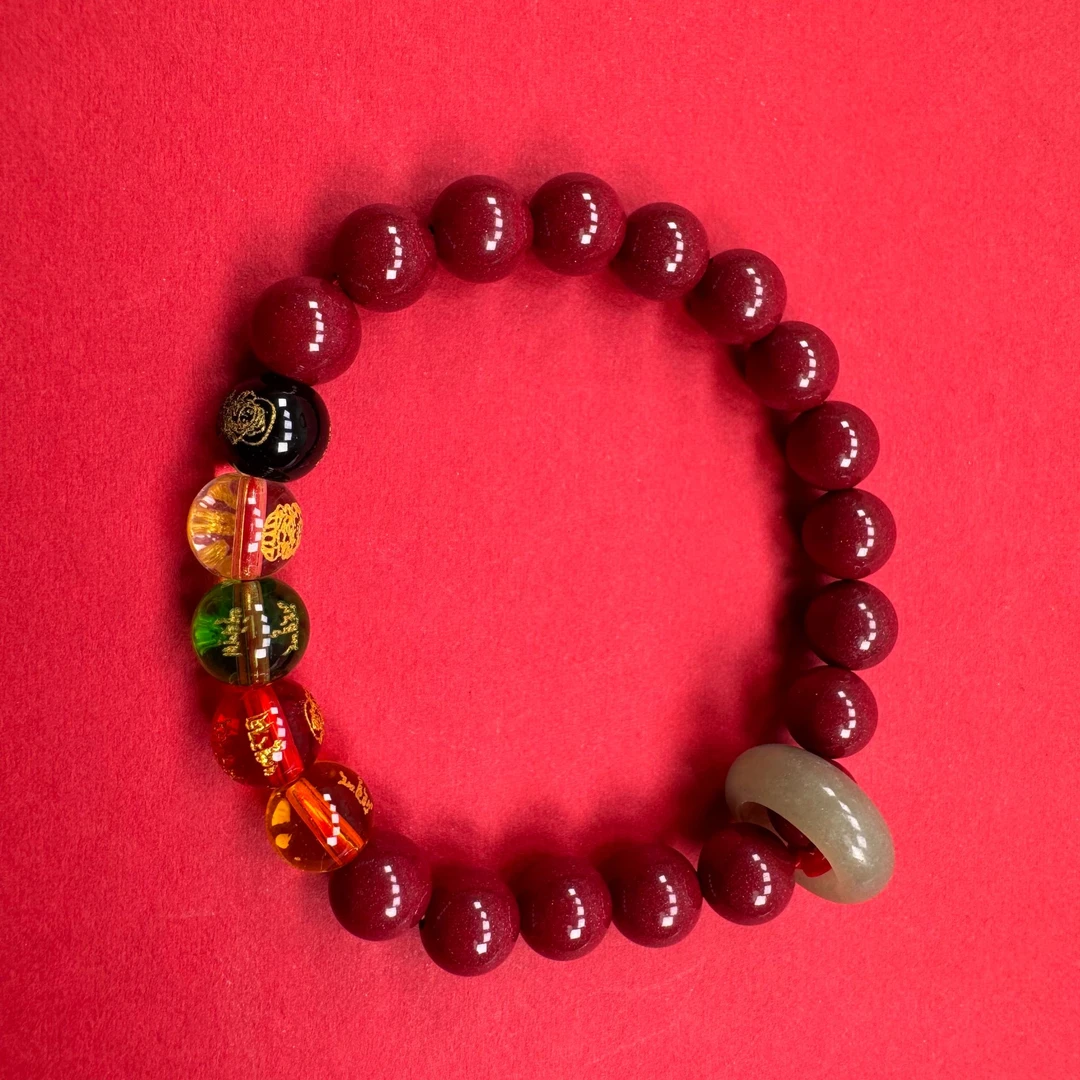 含辰砂工艺品紫金砂男女通用气质