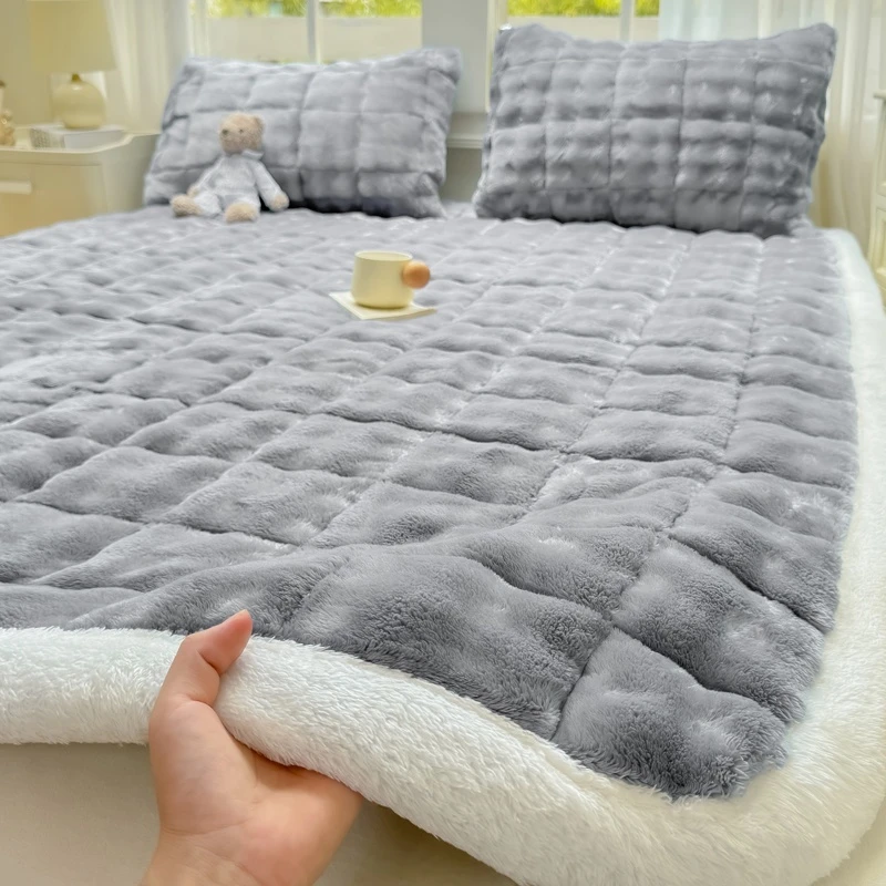 牛奶泡泡绒床垫加厚牛奶绒床垫牛奶绒宿舍床垫学生床垫保护垫