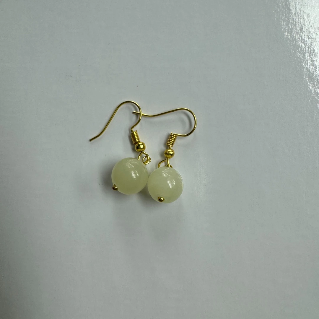 天然蜂蜜水耳坠拍一发一