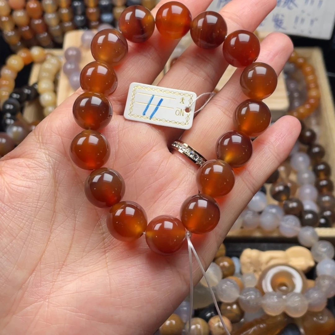 玛瑙/玉髓未镶嵌手链