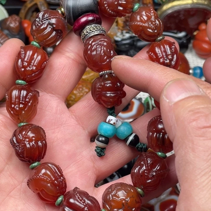 玛瑙/玉髓未镶嵌颈饰