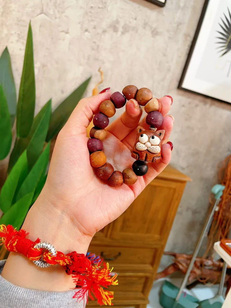 《多宝家》—呆萌猫文玩手串