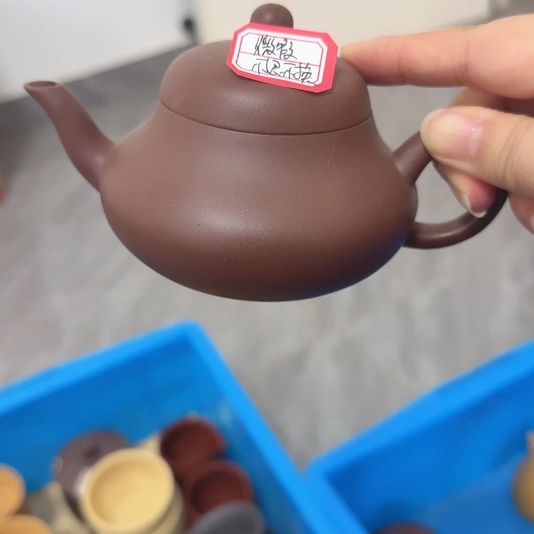 紫砂茶壶黄龙山原矿紫砂200