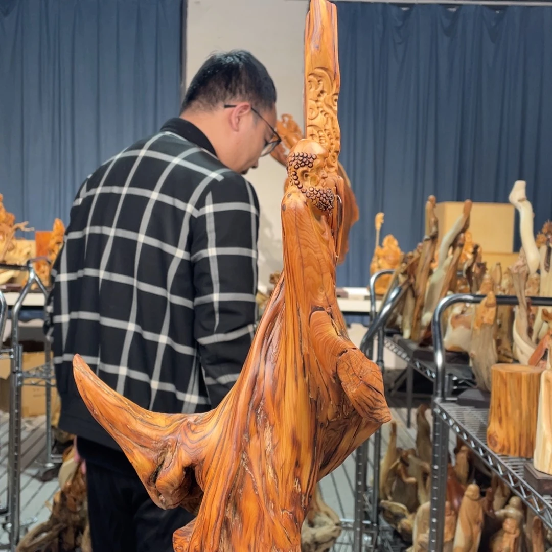 柏木（崖柏）随型摆件