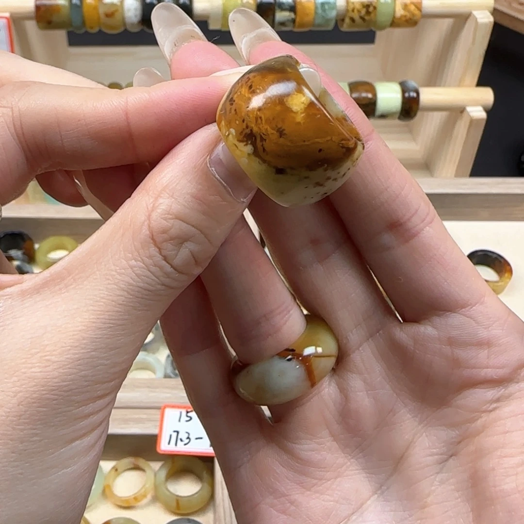 蛇纹石玉岫玉内径18合金郑*.