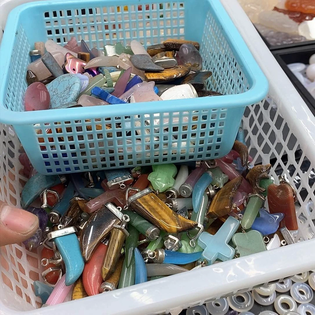 玛瑙/玉髓珠宝半成品合金竹*
