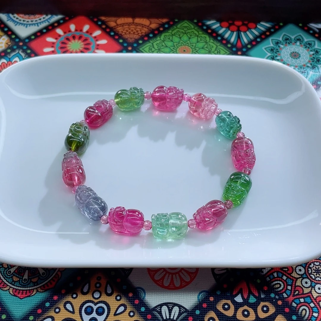 手链未镶嵌碧玺碧玺手链