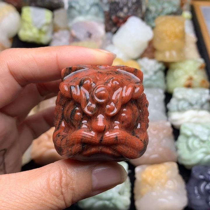 玛瑙/玉髓合金挂件