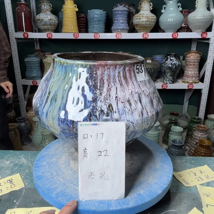 景德镇陶瓷花盆花器531