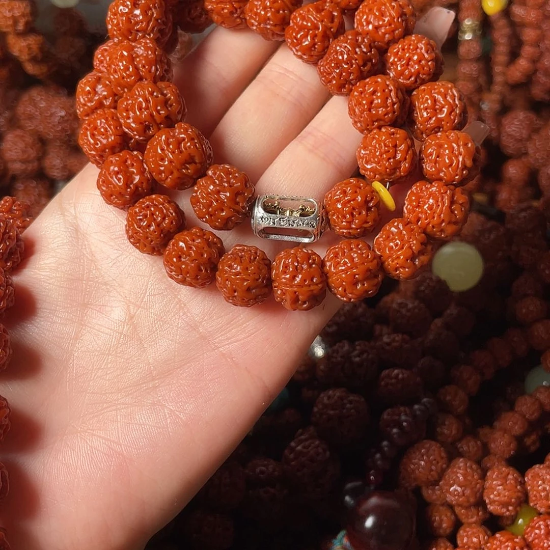 金刚菩提手串荒**栈13双圈