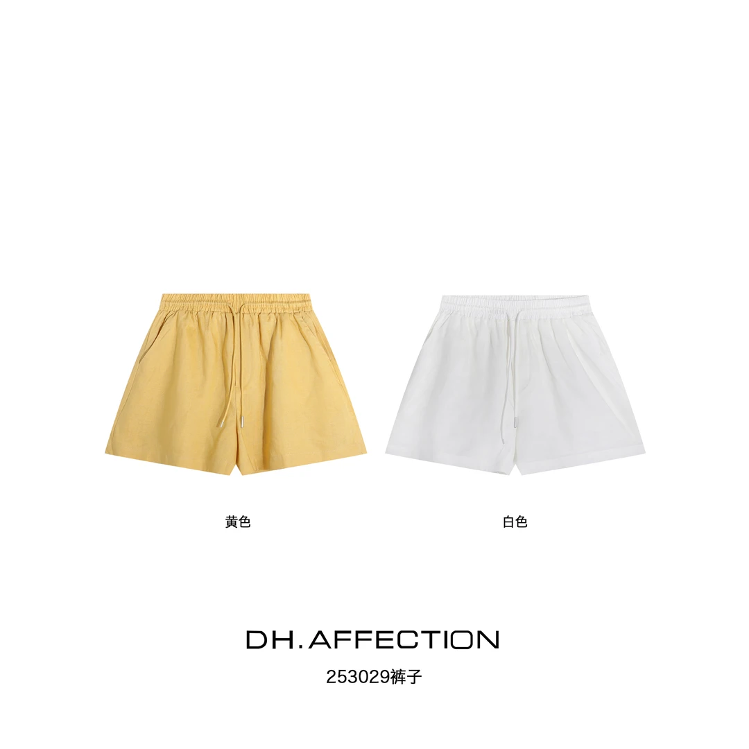 温柔瑶-DH#“超好穿”极简百搭休闲短裤#253029（裤长38.5 腰围65）