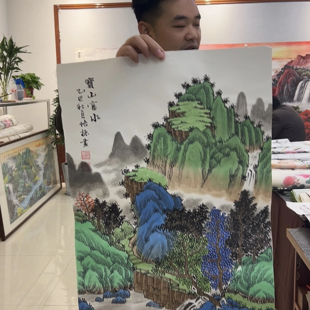 国画清风拂面的时候