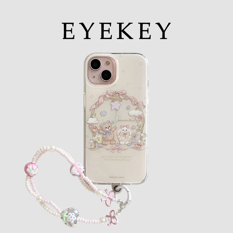 【小熊兔子】新款元气壳适用苹果16promax手机壳iphone13/4防摔15套