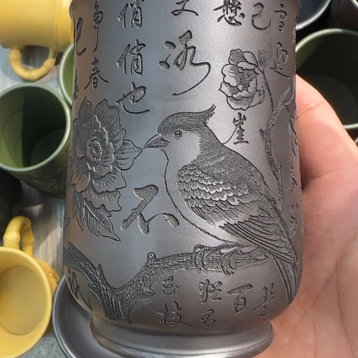 茶杯紫砂全手工制作工艺