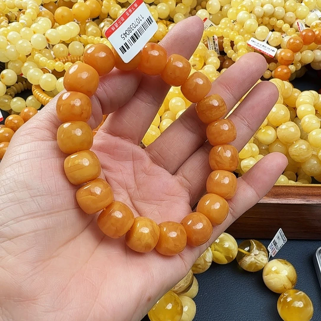 琥珀未镶嵌珠宝奇石