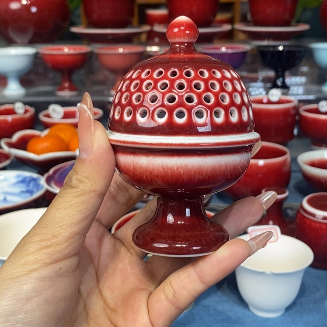 深*原矿郎红手工，福利大漏香炉