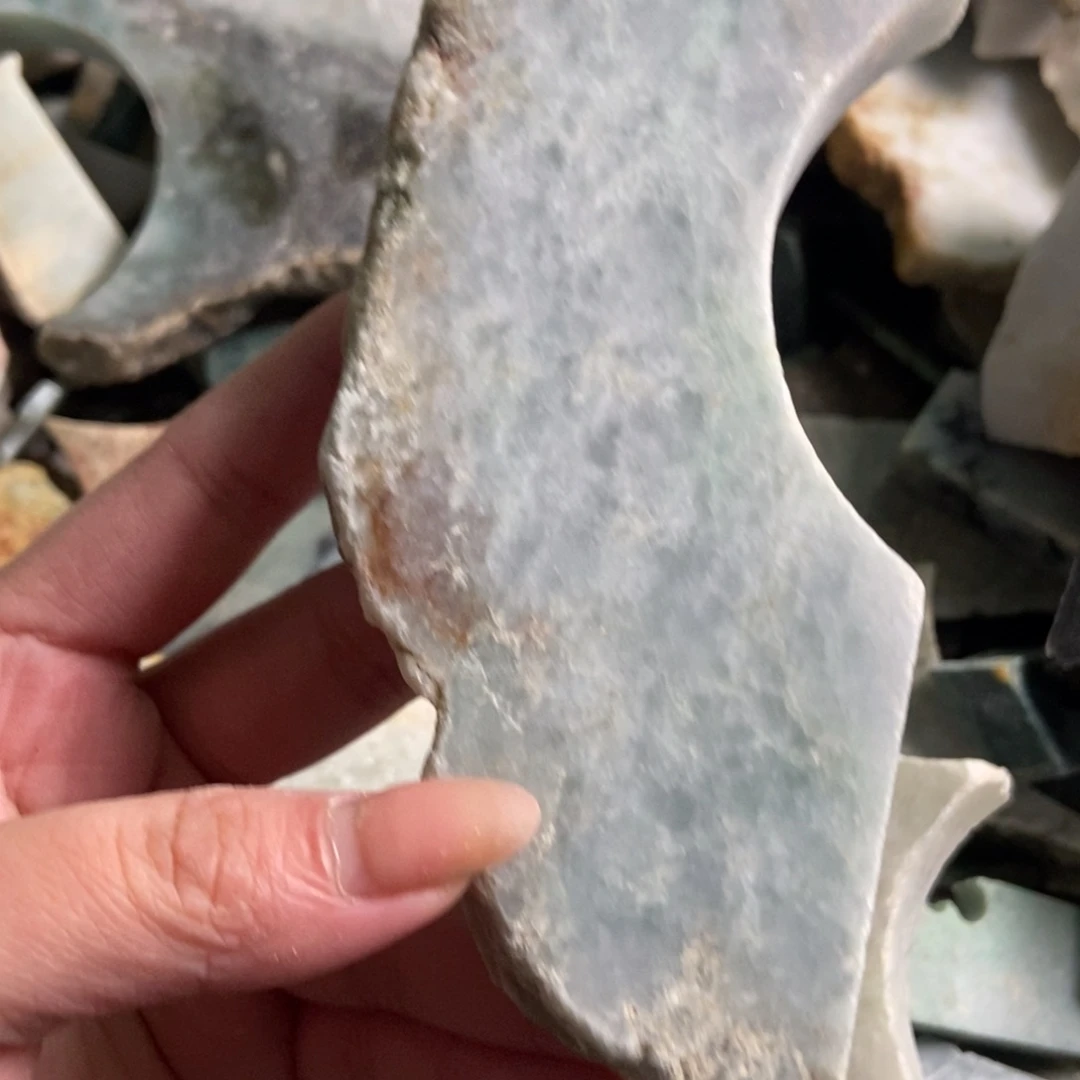 翡翠未镶嵌挂件天然翡翠