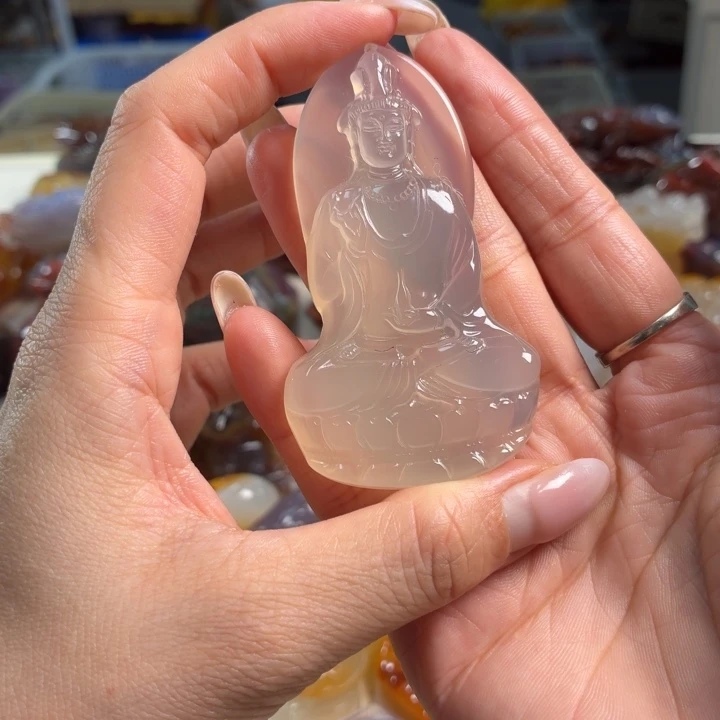 玛瑙/玉髓未镶嵌吊坠(不含链)