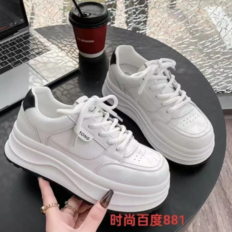 银弟，春款舒适百搭小白鞋