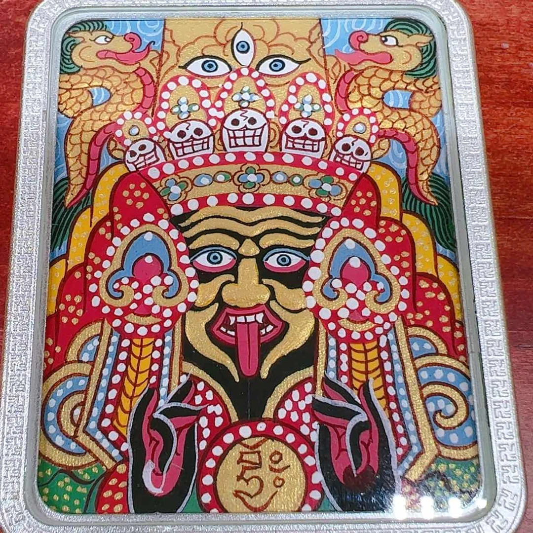 吊坠热贡手绘扎基拉姆