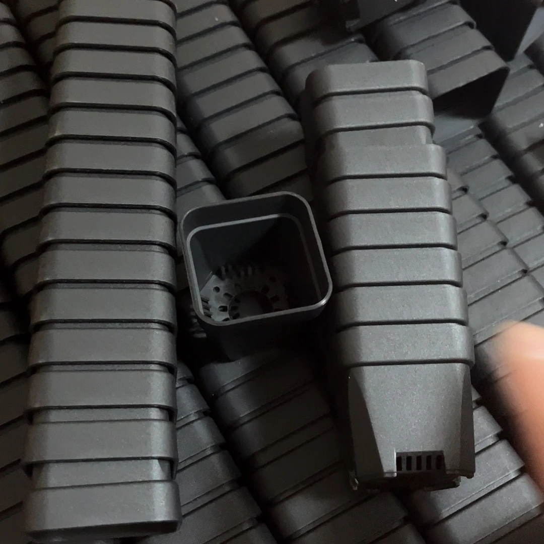 加厚矮胖口5高5黑盆50个无托