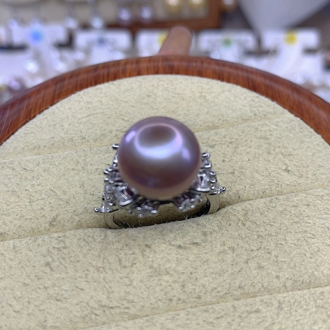 戒指淡水珍珠合金