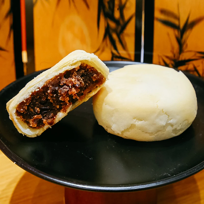 蔓越莓果肉月饼正宗苏式酥皮邳州老月饼纯手工