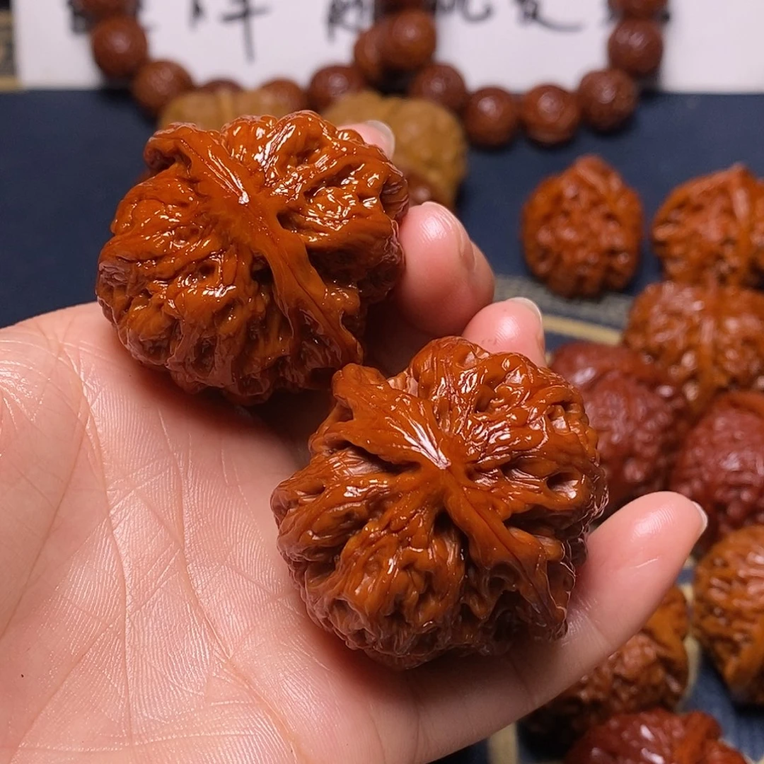 天***)吊坠文玩核桃41将军